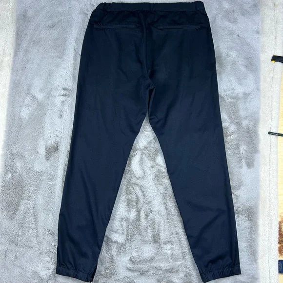 Theory Mens Terrance Zh Neoteric Joggers Pants 32x29 Ankle Zip Commuter Trousers